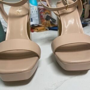 Aldo Nude Women's Platform Heels